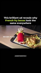 Heinz just launched a global campaign called “Looks Familiar.” The idea? French fry boxes across the world already resemble the iconic Heinz Keystone logo. By connecting this hidden similarity, Heinz reminded people that fries and ketchup are inseparable. Smart branding that makes you wonder: what else is hiding in plain sight? What’s the first thing this ad made you think of? 🍟🍅 @Heinz #Heinz #MarketingMentor | Marketing Mentor