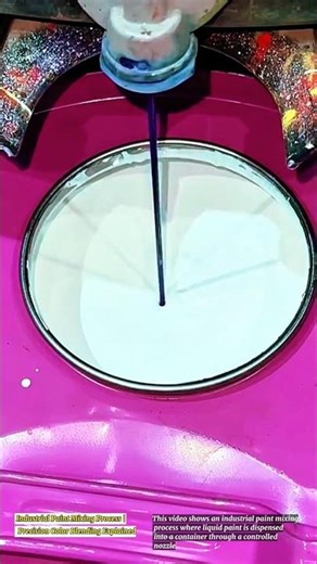 Industrial Paint Mixing Process | Precision Color Blending Explained