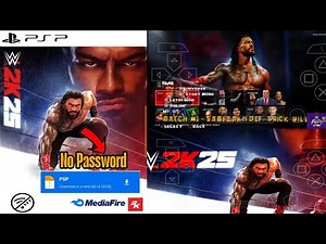 NEW WWE 2K25 PSP REALISTIC MOD FOR PPSSPP ANDROID | WWE 2K25 IN ANDROID