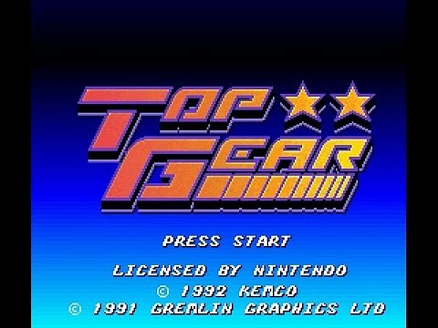 SNES Longplay [212] Top Gear