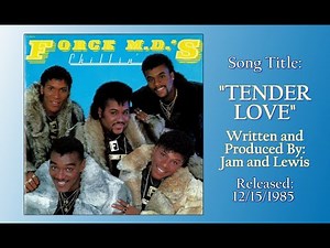 Force MDs "Tender Love" w-Lyrics (1985)