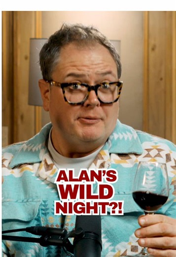 Where did those mysterious stains come from? 🤔 Cast your votes below...🍷 The ninth ep of Bottoms Up! is now live on podcast platforms - or watch the full episode on YouTube 💻 Brought to you by @laithwaites.wine 🍷 #BottomsUpShow #BottomsUp #AlanCarr #LeePeart