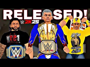 [300MB] RELEASED!! WR3D 2K25 FIXED MOD, WITH ALL FEATURES, 100+ NEW MOVE, NEW ARENAS UPDATED ROSTER