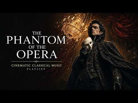 24/7 LIVE | The Phantom of the Opera 🎭 Cinematic Classical Playlist for Dark Romance & illusions 🥀