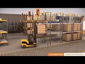 Moyens de manutention/structure de stockage