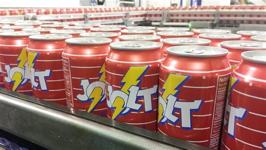 Nostalgic way to get energy; Jolt Cola is returning