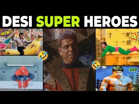 BOLLYWOOD KY DESI SUPER HEROES | PART 1