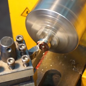 Homemade Mini Dumbbells On A Lathe Souvenir | DIY & Crafts