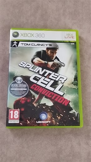 Unboxing Splinter Cell Conviction #unboxing #splintercellconviction #xbox360 #ubisoftgames #gamer