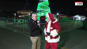 9.2K views · 112 reactions | Monday at BMS, Santa chatted with Dave Dierks and assisted with the weather forecast | WCYB | Facebook