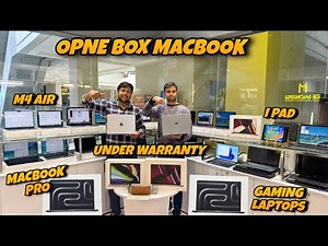 Open Box MacBook Air & Pro | Cheapest Apple MacBook M1, M2, M3, M4 | Second Hand MacBook In Delhi