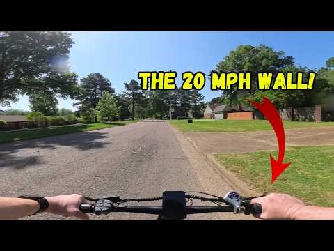 28 MPH is 28 MPH! Why is the Throttle Limited to 20? (Ebike Reality) ⚖️🚨
