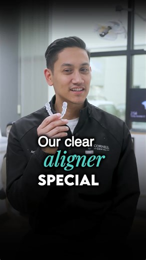 Hiding your smile in every photo? 😬 Let's fix that. ClearCorrect aligners are custom-fit, removable & practically invisible. No metal. No food restrictions. Just a straighter smile while you live your life. Our patients say the confidence boost hits FAST — sometimes before they're even done with treatment. Right now: $1,500 OFF your ClearCorrect treatment 👀 Don't wait. Your smile deserves this. 📞 Call Cornell Dental: 503-648-9772 #ClearCorrect #TeethTok #InvisibleBraces #SmileMakeover #Dentis