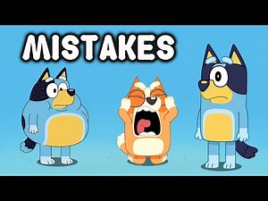 FUNNIEST Mistakes In Bluey!