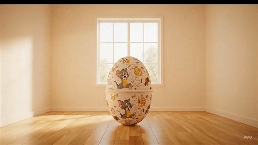 fully assembled Tom & Jerry room