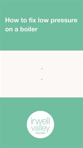 Irwell Valley Homes on Instagram: "Boiler issues? This easy-to-follow video shows you tips for fixing a low pressure boiler. Or you can read step-by-step text instructions on our website: https://orlo.uk/1E8oj If you need support, please contact us on 0300 561 1111 we’re here to help."