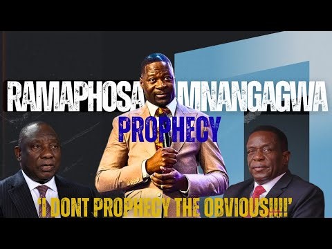 MNANGAGWA AND RAMAPHOSA PROPHECY THAT SURPRISED MANY: No one saw it coming | PROPHET MAKANDIWA