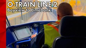 加拿大·渥太华 O-Train 轻轨 Line 2 全线POV (Bayview ➠ Limebank)