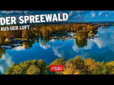 Aus der Luft - Der Spreewald