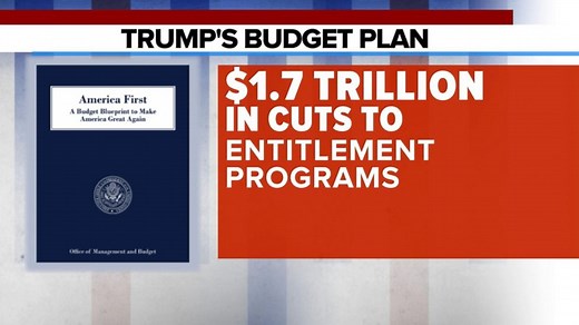 Trump to cut entitlements in budget proposal
