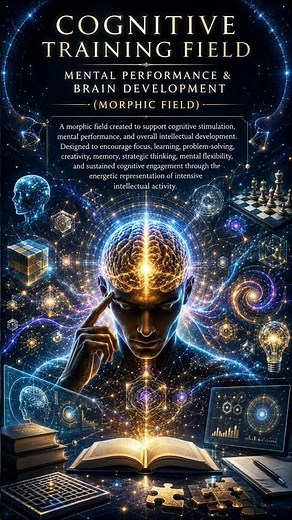 Cognitive Training Field | Mental Performance & Brain Development (Morphic Field)