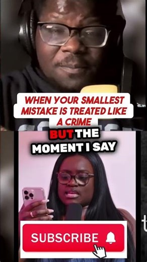 The moment a small slip-up feels like a major crime! 🤯