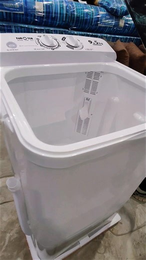 Leave your clothes fresh and clean with a Eurotek washing machine. Enjoy peace of mind with its rust-proof construction and low noise operation. #Eurotek #SaHomeAlongTaraNa #MurangGamitBahayRightBesideYourBahay | Home Along Plaridel