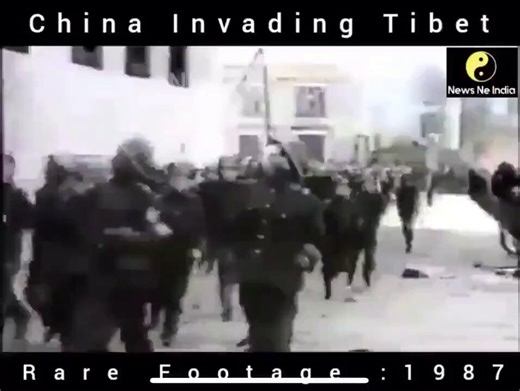 RT @sam51824016070: 这是一个真实的记录片段。记录了中共入侵Tibet (西藏 中共殖民地)的真实场景，中共党卫队对手无寸铁的Tibet人民和僧人的残暴。如今这么多年过去了，中共依然还在对Tibet 人民进行残酷的迫害和种族灭绝。中共一边在殖民其他…