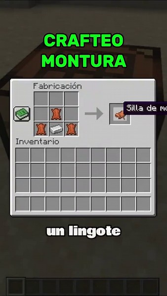 Cómo craftear una montura en Minecraft fácilmente