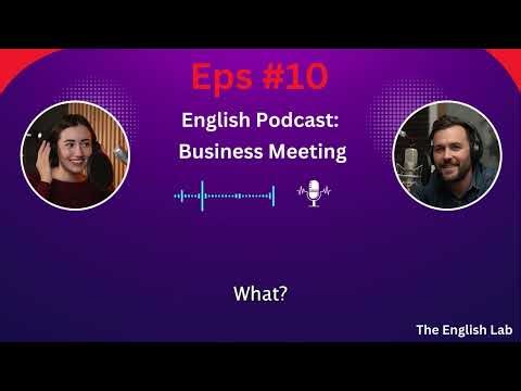English for Work: Business Meeting Conversation