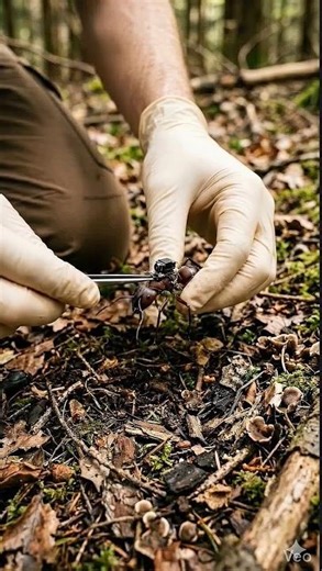 The sheer scale of the underground. #shorts #colony feet! #AntLife #NatureShorts #MacroWorld