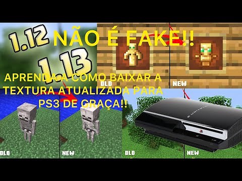 TEXTURA DA VERSÃO 1.16 PARA O MINECRAFT DE PS3!! +ÁGUA REALISTA (TUTORIAL DE INSTALAÇÃO)