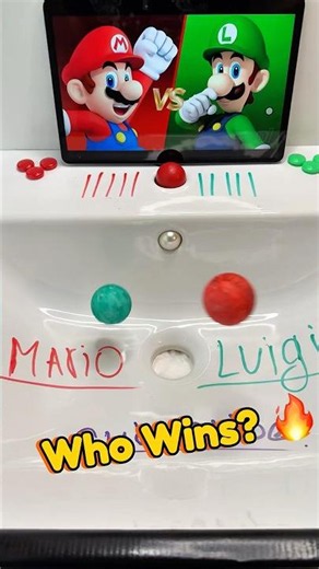 Mario vs Luigi – Who Will Win? 🔥 Epic Battle! 🔥🏆 #challenge