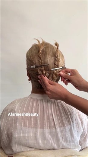 Kanzashi + Braid = A Stunning Updo 💫