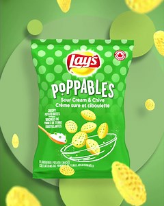173 reactions · 11 shares | Lay’s Poppables® Sour Cream & Chive potato snacks are a delicious blend with a light texture & crispy crunch! | Lay's Canada | Facebook