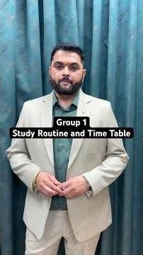 📚 CS Executive Group 1 Daily Study Routine & Time Table | Crack the Exam with a Smart Plan! #shorts
