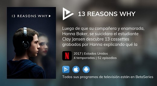 Video : Ver 13 Reasons Why en streaming legal completo