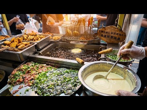 Street Food China Live | Real Chinese Street Vendor Making Fried Pancakes