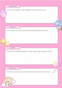 Fun Journal for Kids - Printable - Etsy Canada