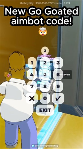 New Go Goated aimbot code 🐐 #fortnite #fortnitefr #gaming #fortniteshorts #fortniteclips