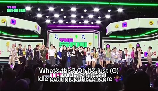 (G) Idle Encore Idol Performance Reaction