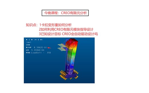 CREO有限元分析实战案例