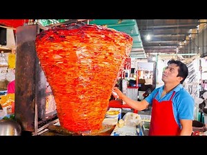 MONSTER Street Food in Mexico 🍤SATISFYING Street Food Tour Of The BEST Mexican Street Food! AMAZING