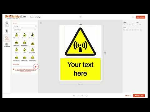 How to create a Custom Safety Sign