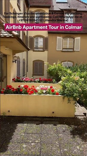 AirBnb Apartment Tour in Colmar, Alsace (France)