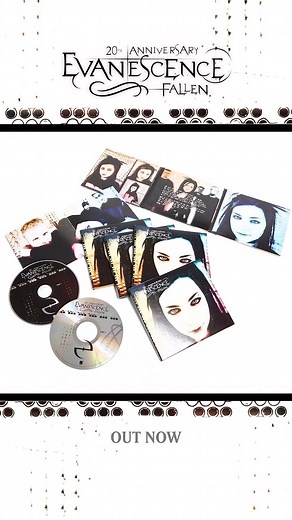 Evanescence on Instagram: "The 20th Anniversary Edition of FALLEN is OUT NOW on 2-LP, 2-CD, and Digital! Order all formats and listen to the full remastered and expanded album at the link in bio! + Don’t forget, the Super Deluxe Edition box set is coming February 23, 2024 and available to pre-order now. 🦋"