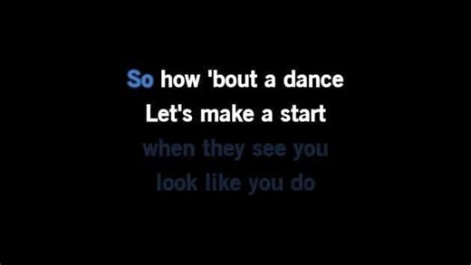 Karaoke How 'Bout a Dance? - Bonnie & Clyde (musical) - CDG, MP4, KFN - Karaoke Version