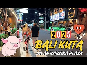 Bali Kuta Street Walking Tour Hotels & Restaurants 2025