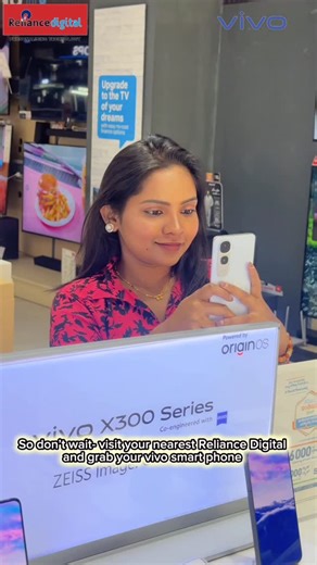 Sowmya vivek | 🇮🇳🔥 Republic Day 2026 Special! Upgrade to a vivo smartphone at Reliance Digital & MyJio Store 📱✨ 📸 ZEISS-powered camera (V & X Series) 💥... | Instagram