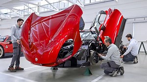 How They Build Extremely Powerful Alfa Romeo Supercars by Hand - Inside Production Line Factory